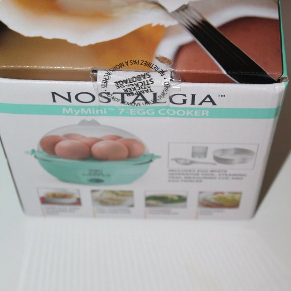 NWT Nostalgia Still Sealed  Egg Cooker - Picture 3 of 8